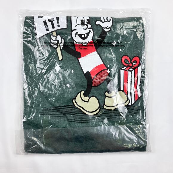 Grunt Style 2024 December Suck It Candy Cane Mens Short Sleeve Club T-Shirt - Picture 3 of 5